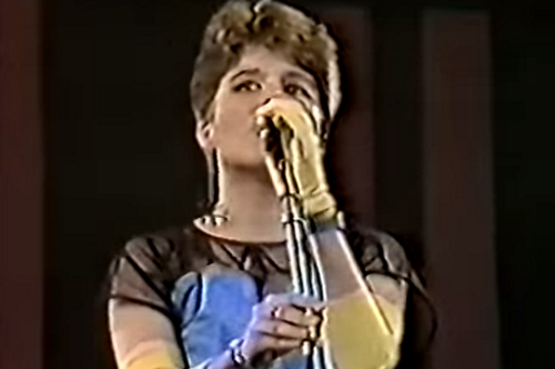Paula Toller do Kid Abelha