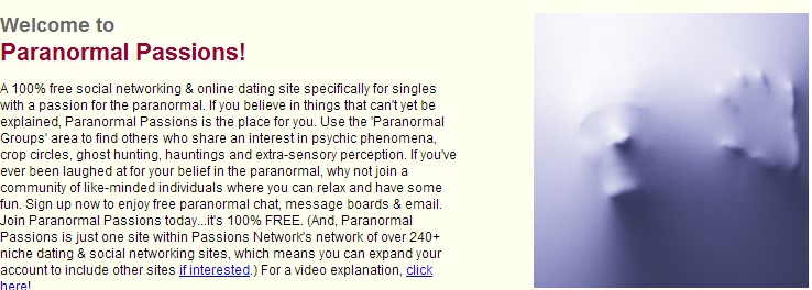 Paranormal Passions é para aqueles que acreditam que há mais coisas entre o céu e a terra (como fantasmas e fenômenos paranormais) do que nossa vã filosofia. Gratuito