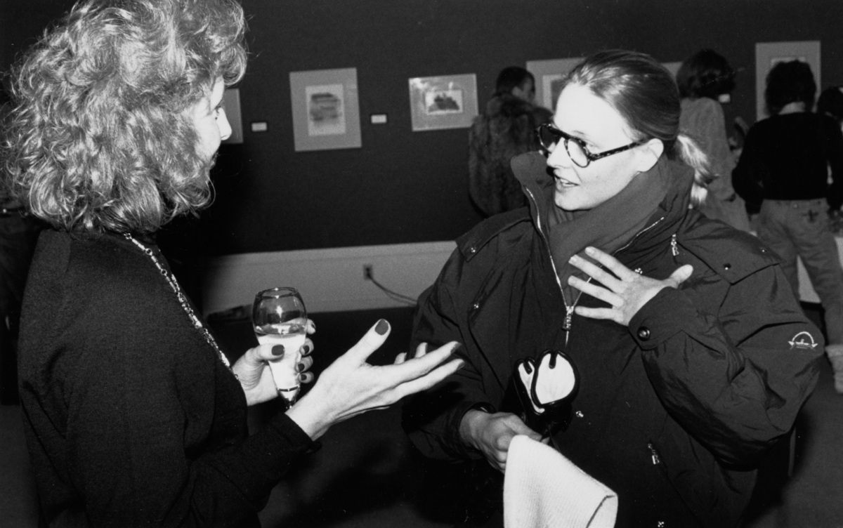 A atriz Jodie Foster, júri do festival em 1989
