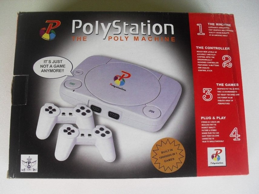 E o clássico PolyStation, por que não?
