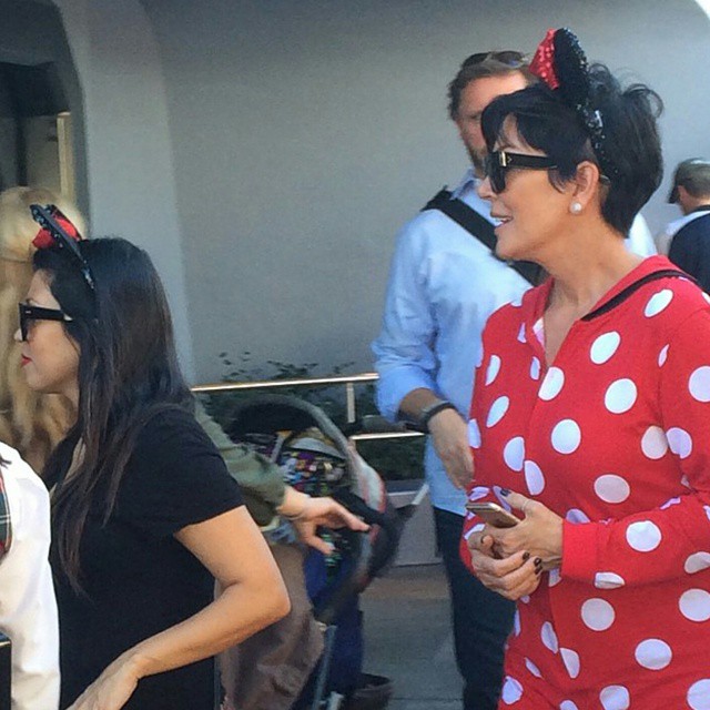 Kourtney Kardashian e Kris Jenner