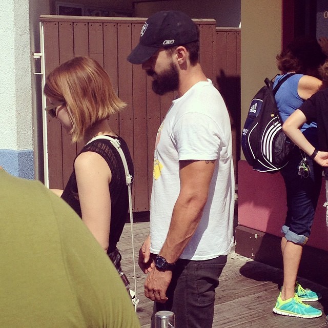 Shia Labeouf e Kate Mara 