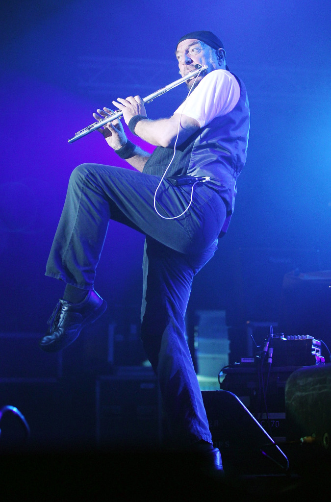 Ian Anderson, vocalista e flautista do Jethro Tull 