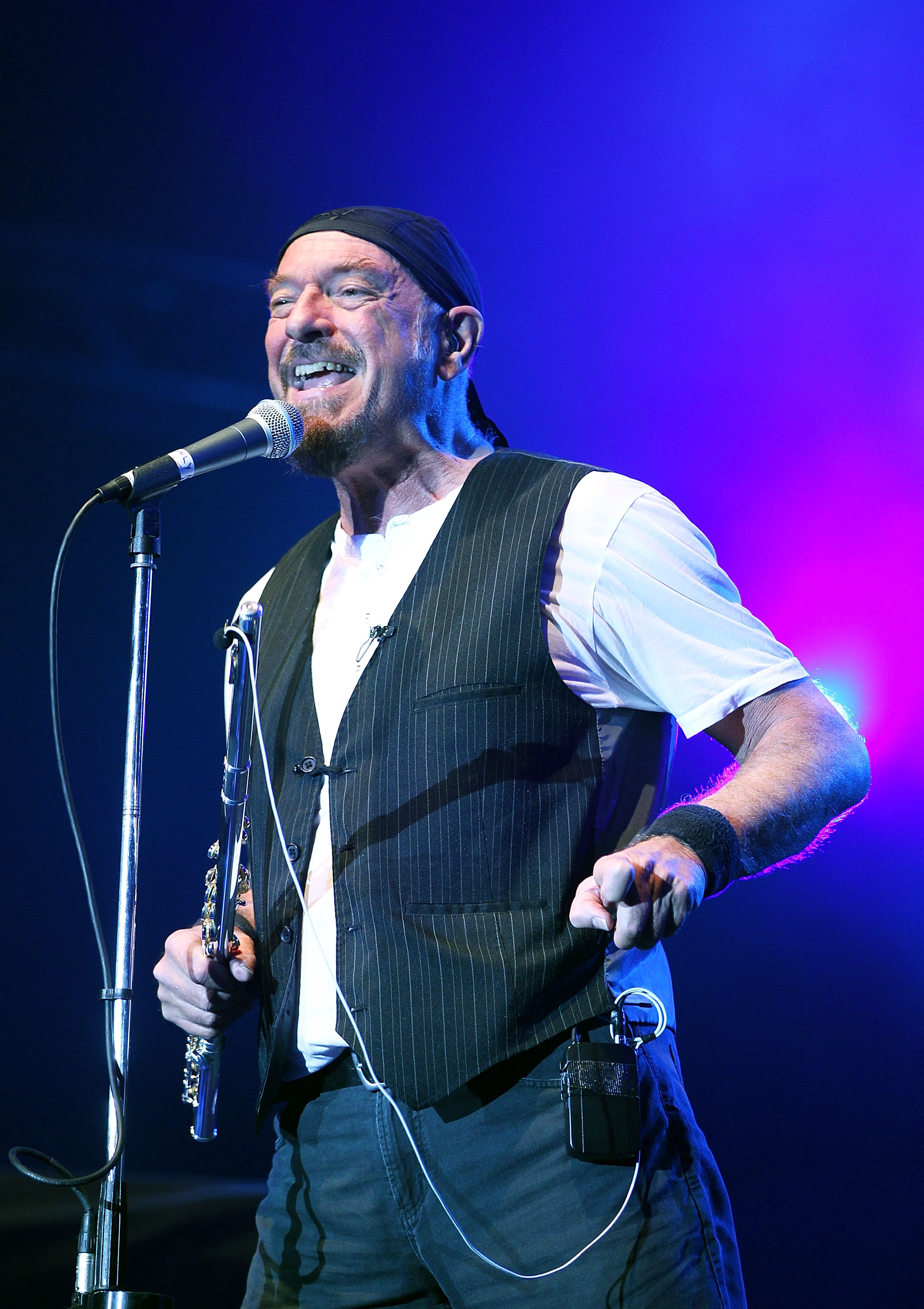 Ian Anderson, vocalista e flautista do Jethro Tull