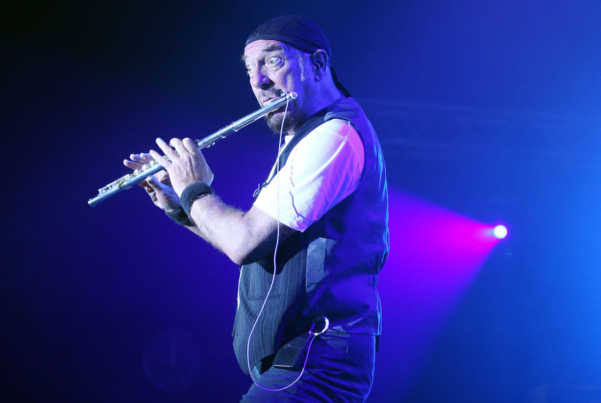 Ian Anderson, vocalista e flautista do Jethro Tull 