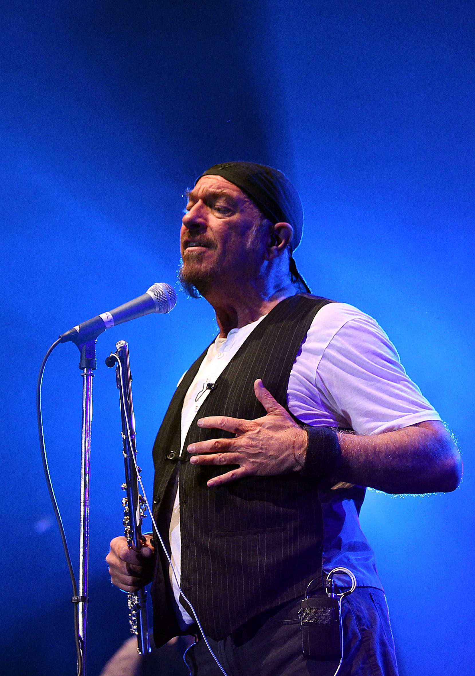Ian Anderson, vocalista e flautista do Jethro Tull