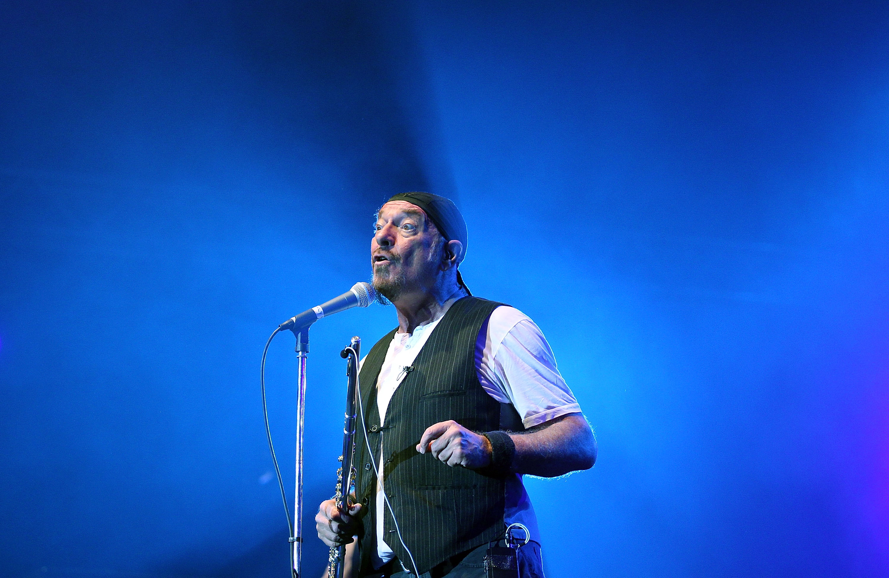 Ian Anderson, vocalista e flautista do Jethro Tull