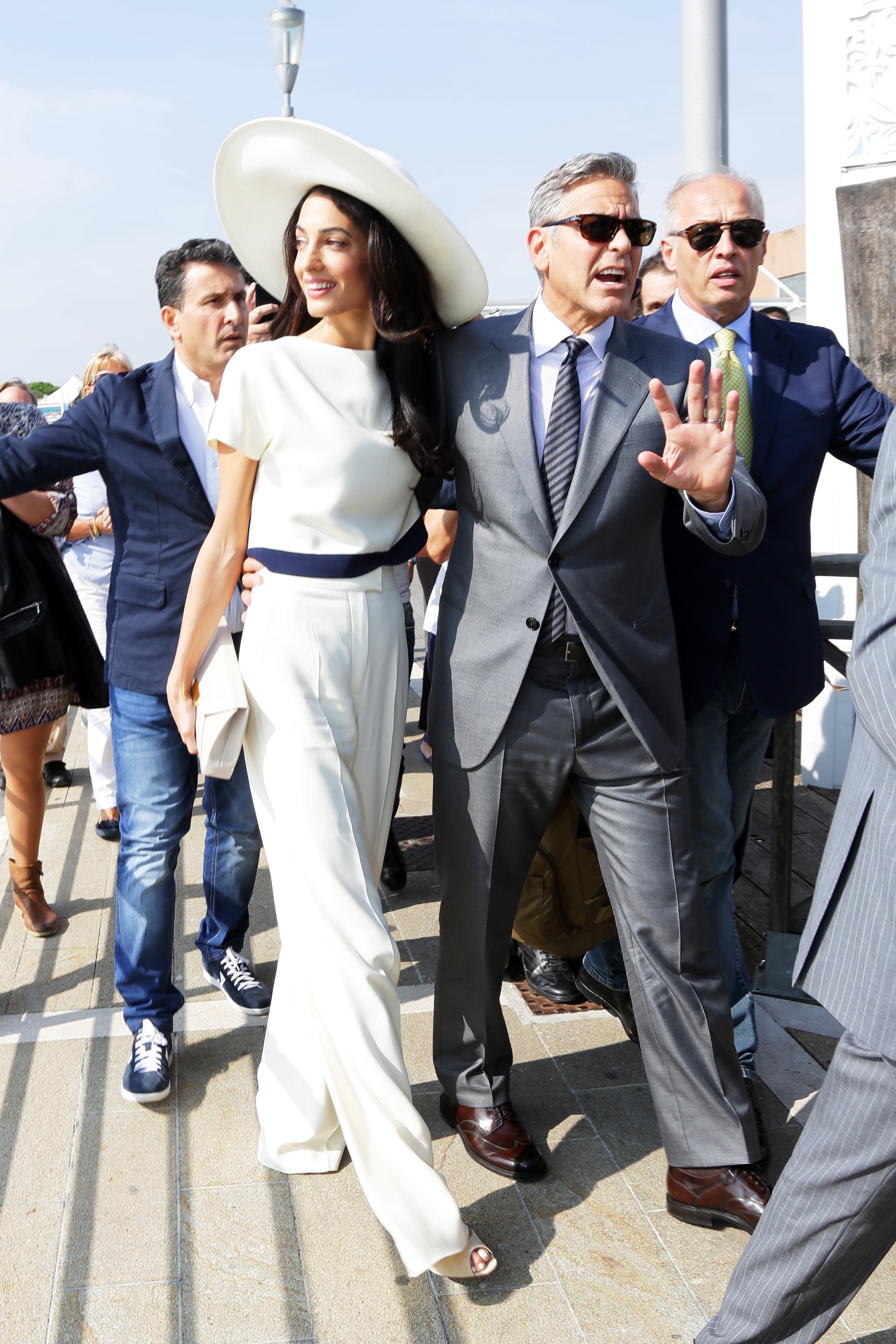 O bafo é George Clooney se casar em si. E Amal Alamuddin merece o prêmio e a inveja de muitas