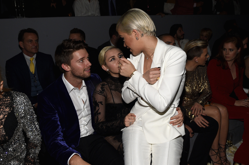 Patrick Schwarzenegger, Miley Cyrus e Rita Ora