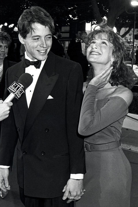 Tá, meu bem, em 1987 foram Matthew Broderick e Jennifer Grey que estavam todo-amor no red carpet