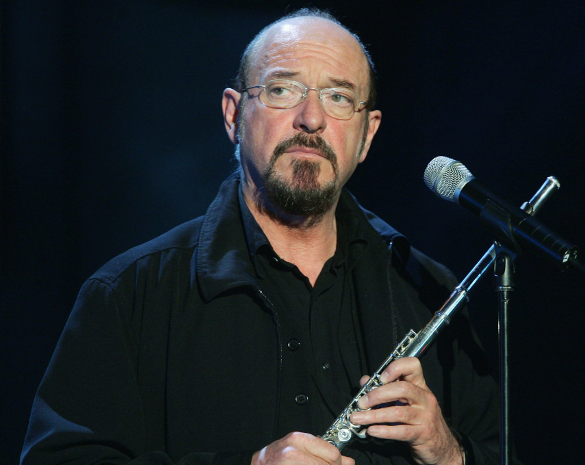 Ian Anderson, vocalista e flautista do Jethro Tull 