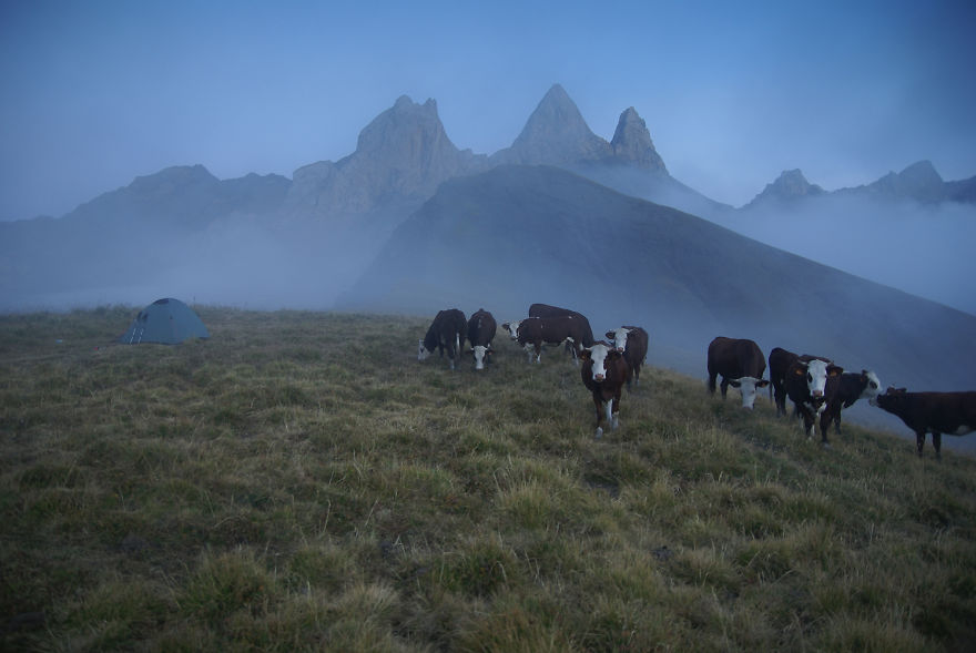 Aiguilles d’Arves, 2,500m Dauphine Alps, France