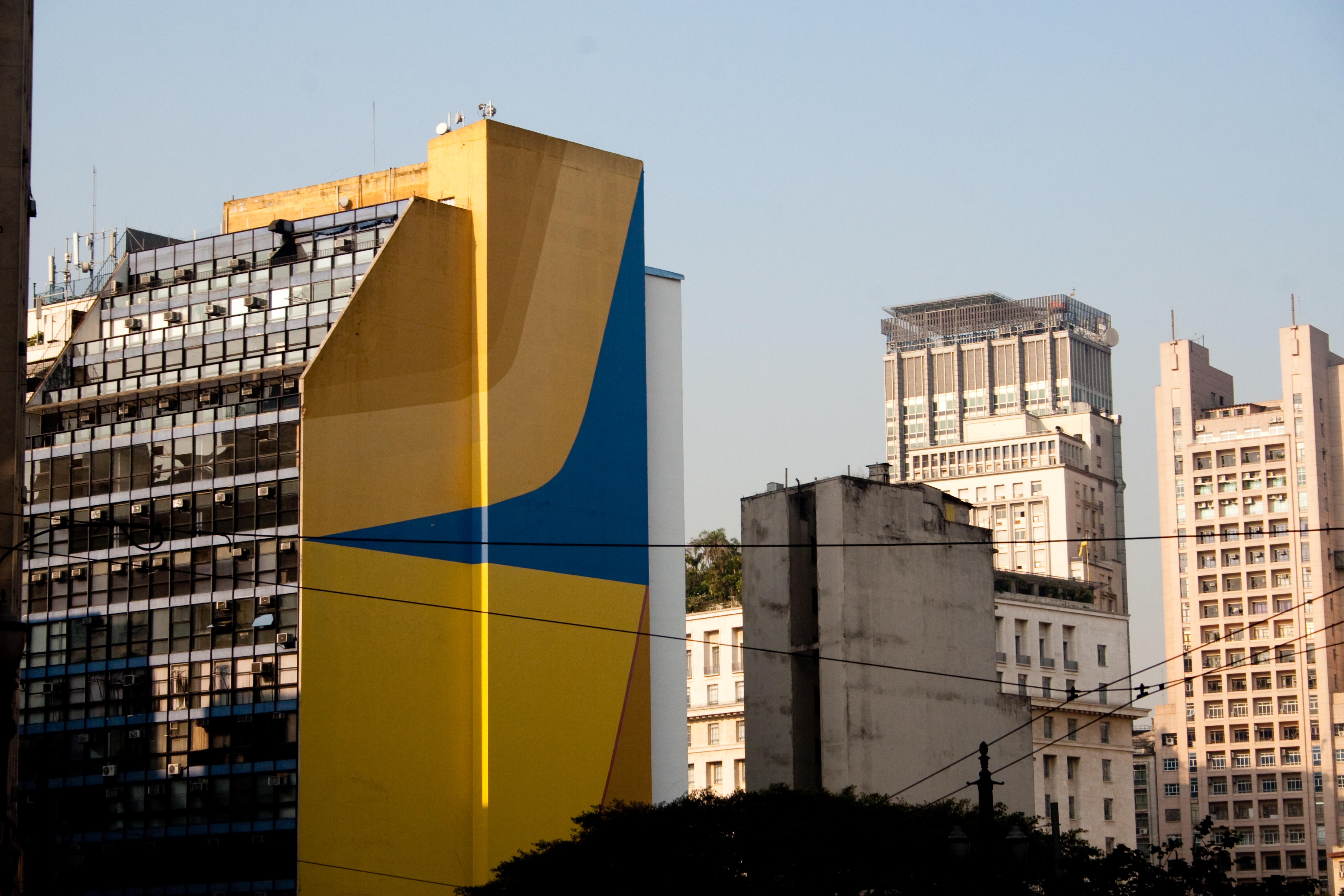 E pensar que passeando pelo centro de São Paulo você pode encontrar murais de Tomie.