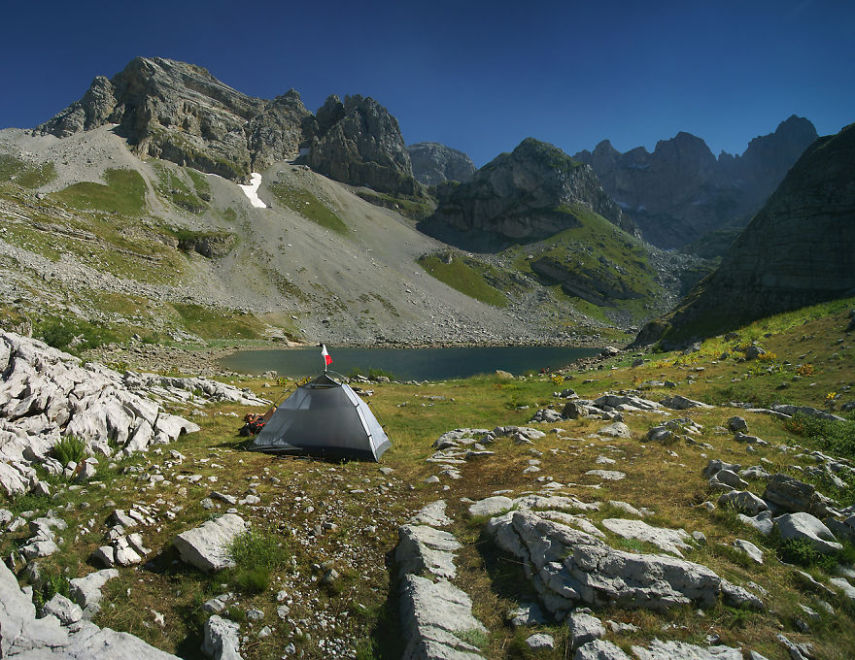 Buni jezerces, 1,800m Prokletije, Albania