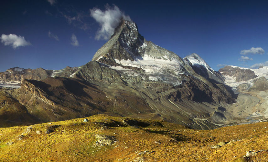 Under Matterhorn, 2,600m Valais Alps, Switzerland