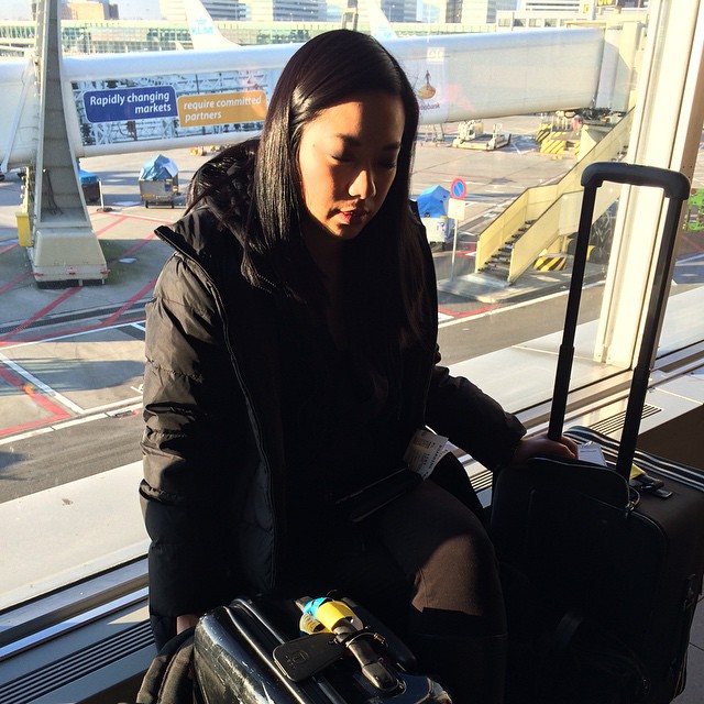 'Vigiando' a bagagem no aeroporto