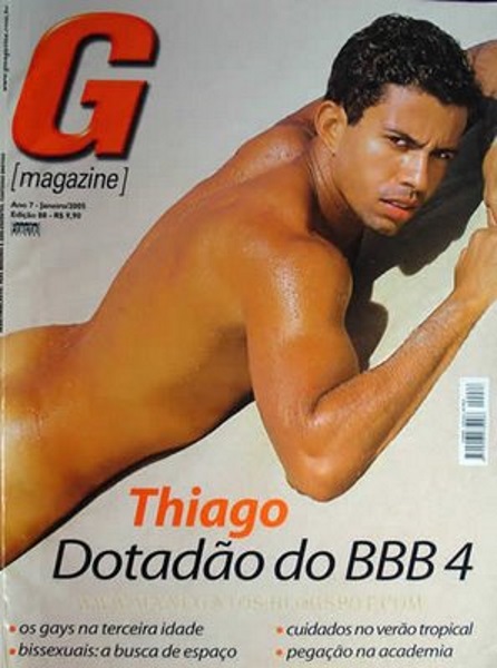 Diretamente do BBB4, em janeiro de 2005, Thiaguinho - que perdeu para Cida no BBB