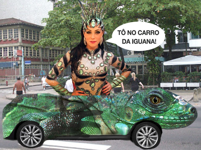 Tem também a Christiane Torloni, que  virou rainha bafônica do carnaval (e da internet) em 2013, quando uma repórter perguntou se a sua fantasia não era quente demais e ela respondeu: 