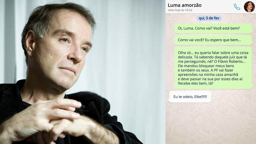 E depois com Luma, a moça que usou uma coleira com seu nome no Carnaval de 1998