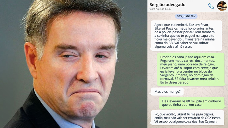 Tensão no dia da apreensão