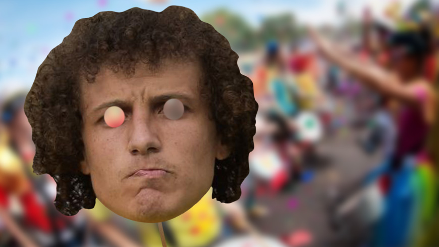 Pra quem quer fazer a linha esportiva, tem a cabelêra do David Luiz ou...