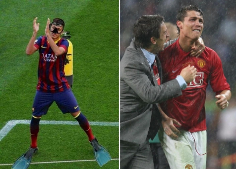 Como dois jogadores de sucesso, Neymar e CR7 passaram por momentos ruins e, claro, as polêmicas com técnicos, torcedores, outros jogadores e até mesmo dirigentes