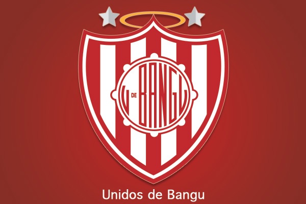 O San Lorenzo, atual campeão da Libertadores, empresta seu escudo para a Unidos de Bangu. E aí, gostou?