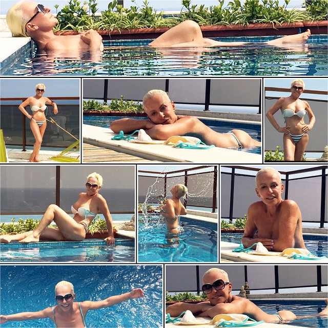 ... Inventar moda. Por que fazer apenas topless, se você pode fazer topless e UMBIGOLESS ao mesmo tempo? 