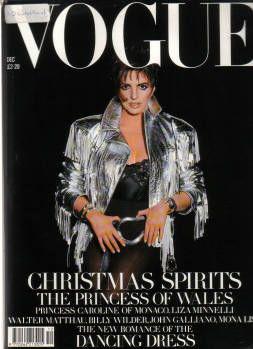 Capa da Vogue, de 1989