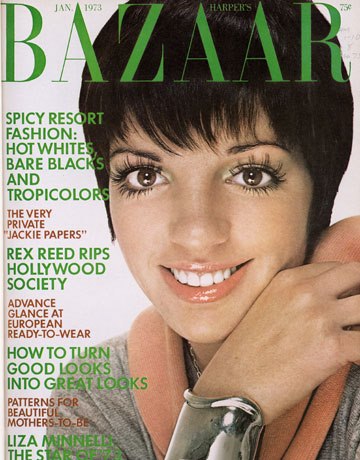 Capa da Harper’s Bazaar, de 1973