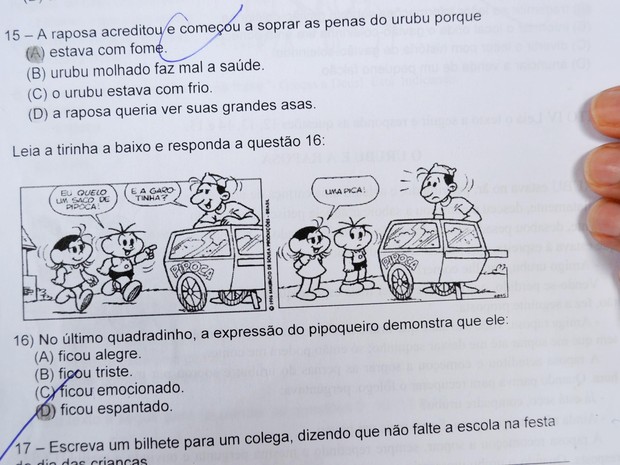 A economista Efigênia Ferreira, mãe de um garoto que estudava na 4ª série de uma escola em Rio Branco, postou essa imagem na rede mundial em 2013. O desenho, que fez barulho e fez doer, era uma versão alterada de uma tirinha em que Magali dizia, no último quadrinho, 