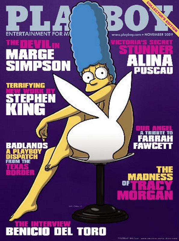 E até Marge Simpson, em novembro de 2009