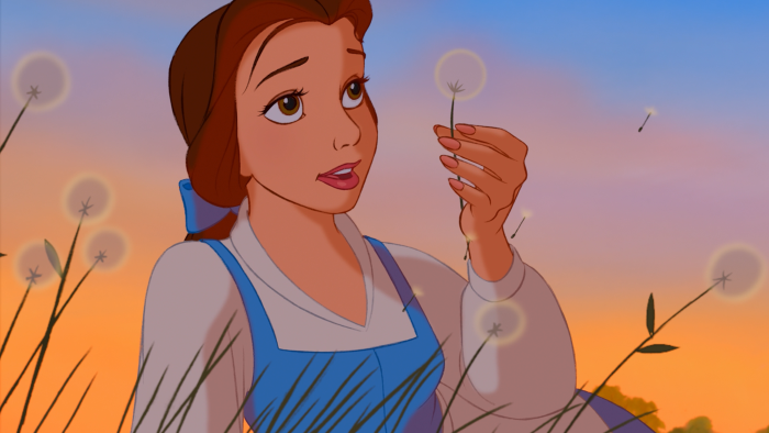 A princesa seguinte foi Bela, de "A Bela e a Fera". Já com bastante personalidade, Bela é rebelde e quase feminista