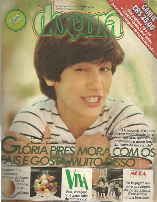 Glória Pires, em fase 