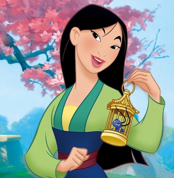 Enfim chegamos a uma jovem ainda mais destemida: Fa Mulan, de "Mulan", que se disfarça de homem para lutar na guerra no lugar de seu pai