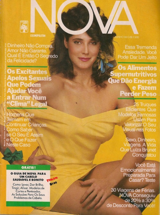 Torloni também foi capa da 