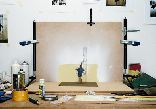 Maquete de Abu Ghraib por soldado desconhecido dos EUA, 2003