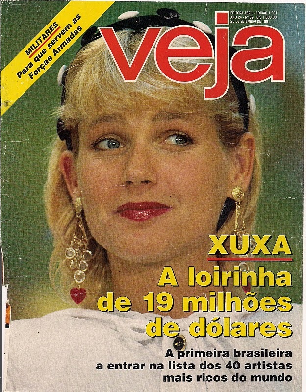 Xuxa também já entrou para a 