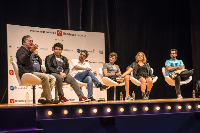 A coletiva de imprensa do musical contou com os principais nomes da equipe criativa