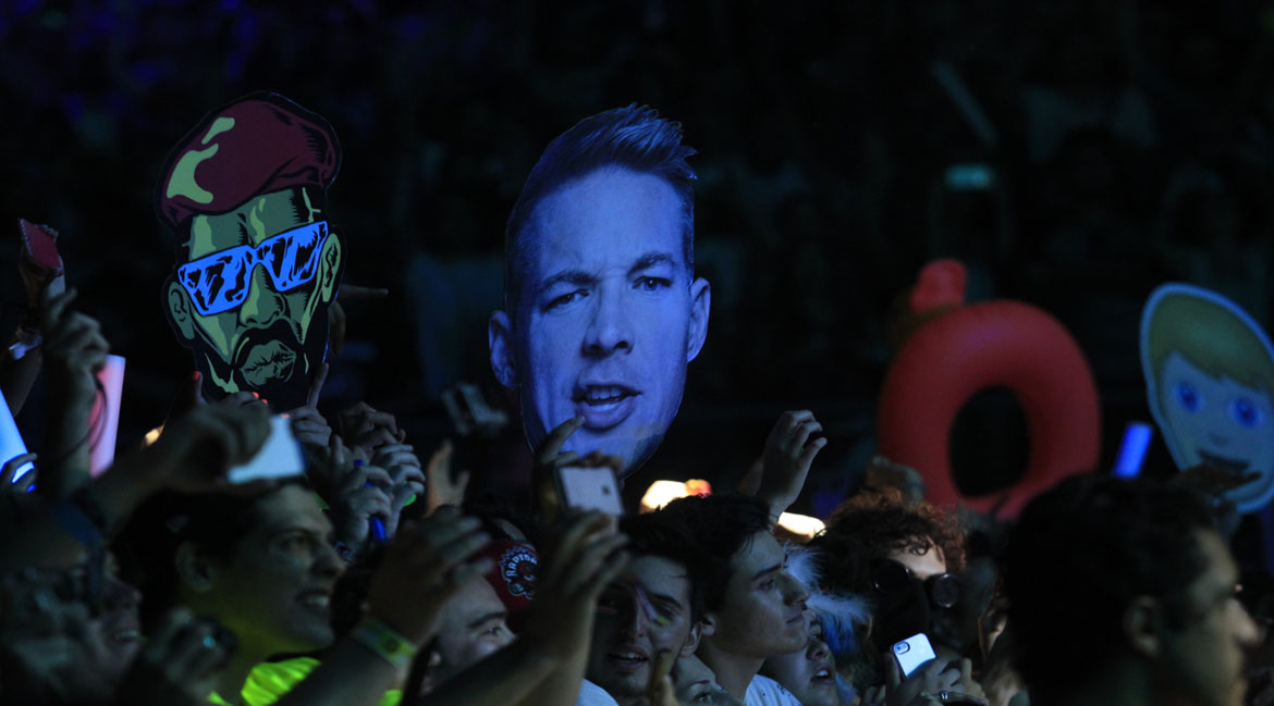 Calvin Harris e Major Lazer enlouquecem o público no 2º dia de Lollapalooza Chile