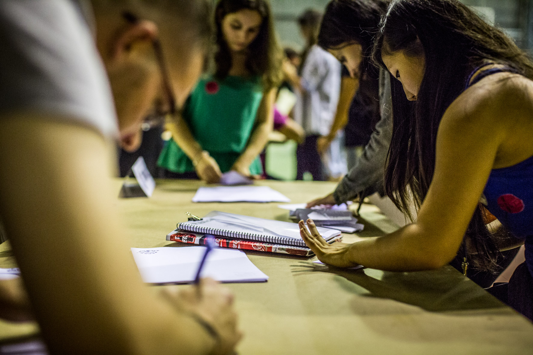 Participant performs at the Red Bull Paper Wings in Sao Paulo, Brazil on March 26th, 2015