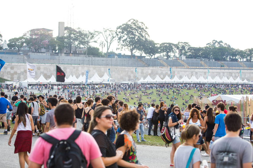 Público no Lollapalooza 2015