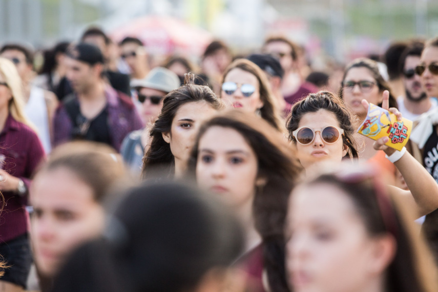 Público no Lollapalooza 2015