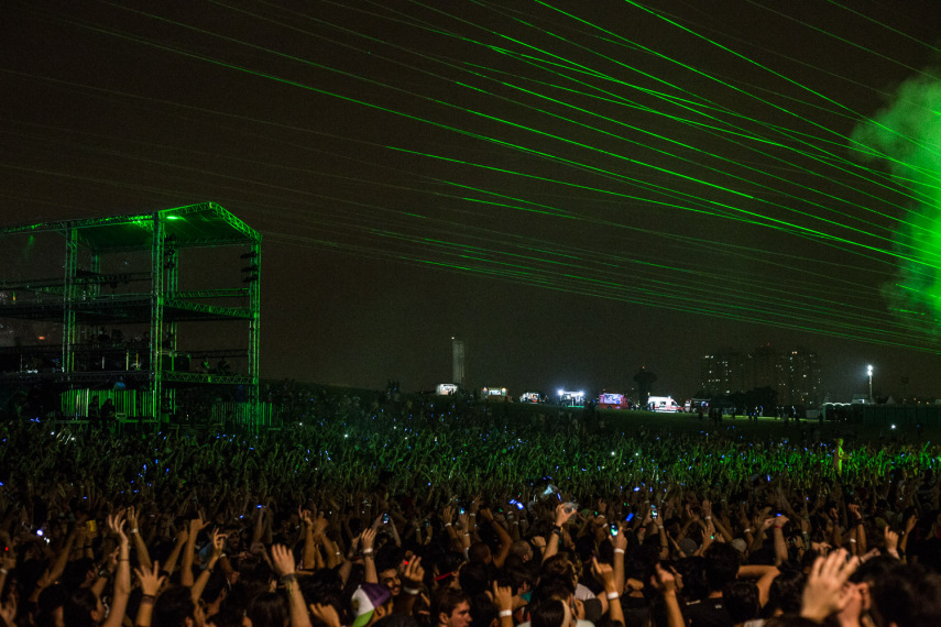 Público no Lollapalooza 2015