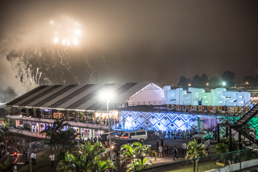 Vista geral do Lollapalooza 2015