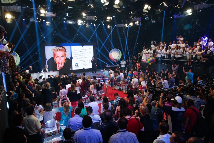 Um evento faraônico foi montado para receber Xuxa