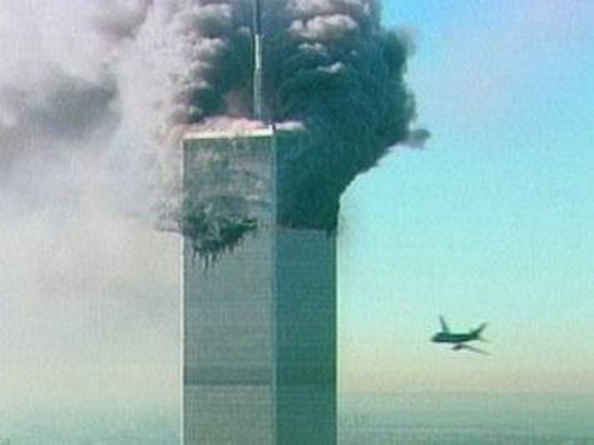 Maquete de 9/11 por Sean Adair, 2001