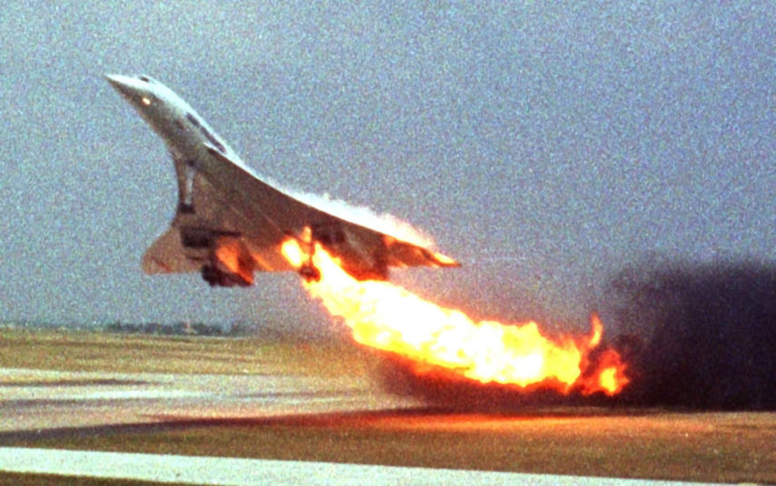 Foto original de Concorde por Toshihiko Sato, 2000