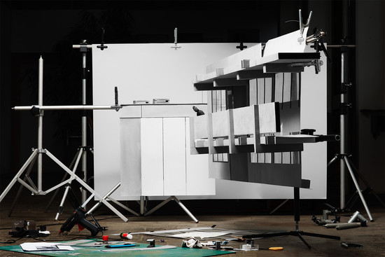 Maquete de Olympia München por Ludwig Wegmann, 1972