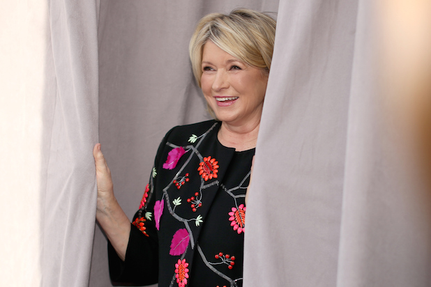 A apresentadora  Martha Stewart